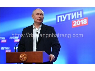 Putin tái đắc cử tổng thống Nga
